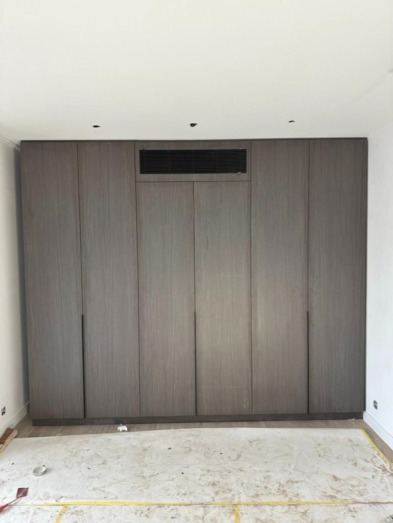 AG300W Aluminium staafrooster voor wandmontage