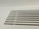 AG300W Aluminium staafrooster voor wandmontage