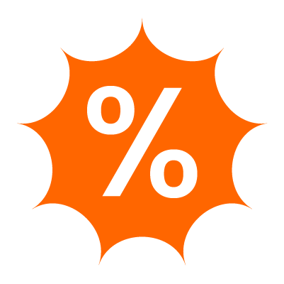 % UITVERKOOP %