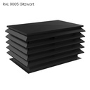 Gelakte aluminium dakkap