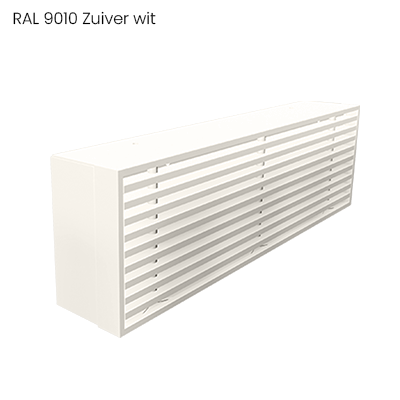 AG300W Aluminium staafrooster voor wandmontage