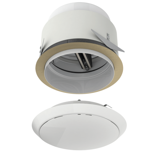 SCS - brandwerende vlinderklep met ventiel voor montage in systeemplafond