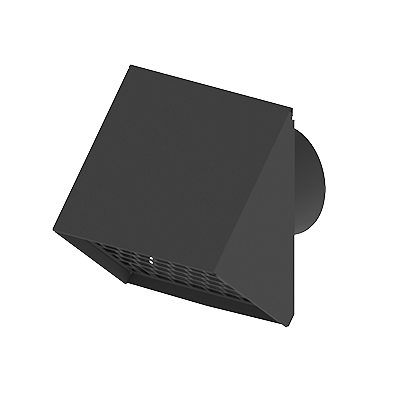 Geveldoorvoer - ZWART